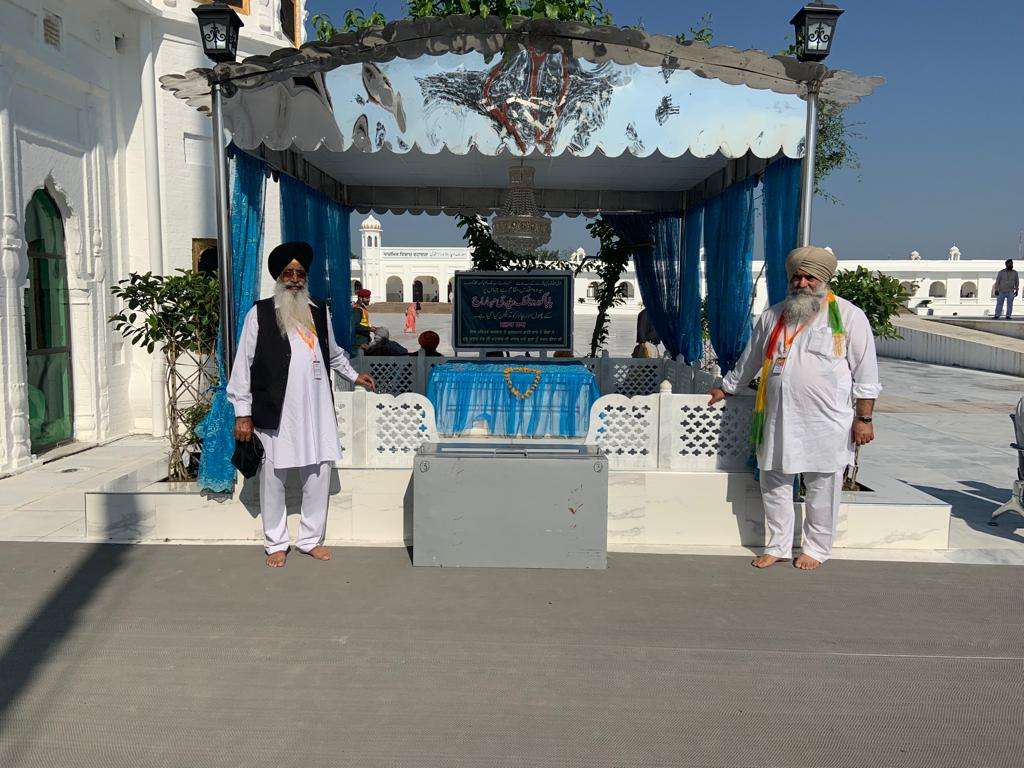 Sangat at Gurdwara Kartarpur Sahib